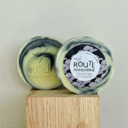 savon ciel d'orage sur ouessant Route Mandarine