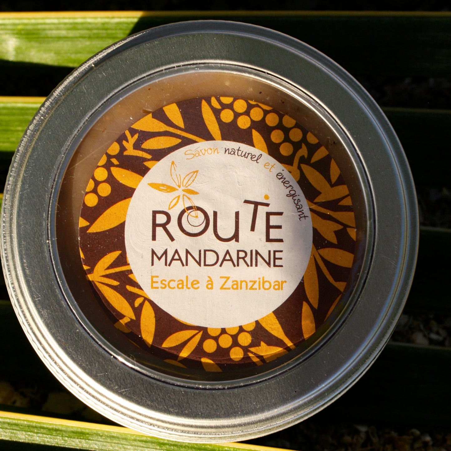 boite de voyage en métal Route Mandarine