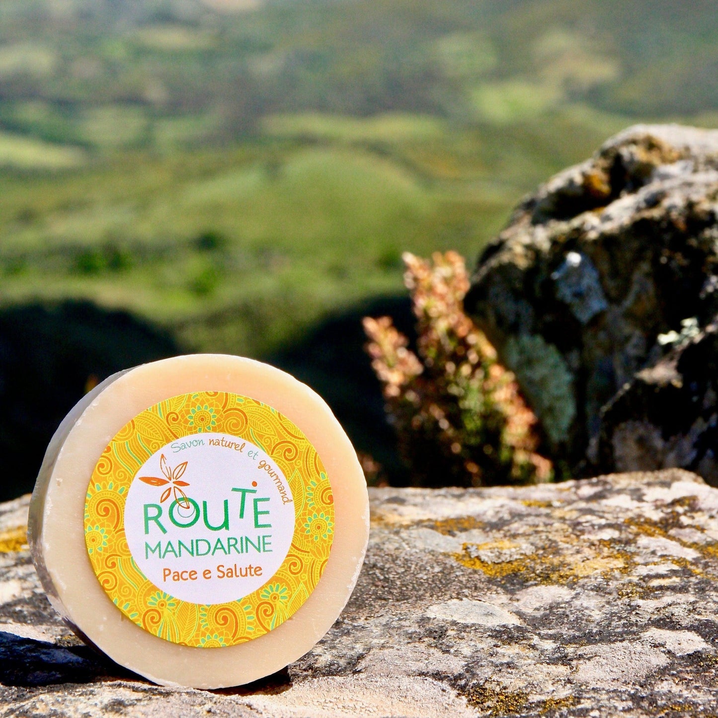 Savon Pace e Salute inspiré de la Corse Route mandarine