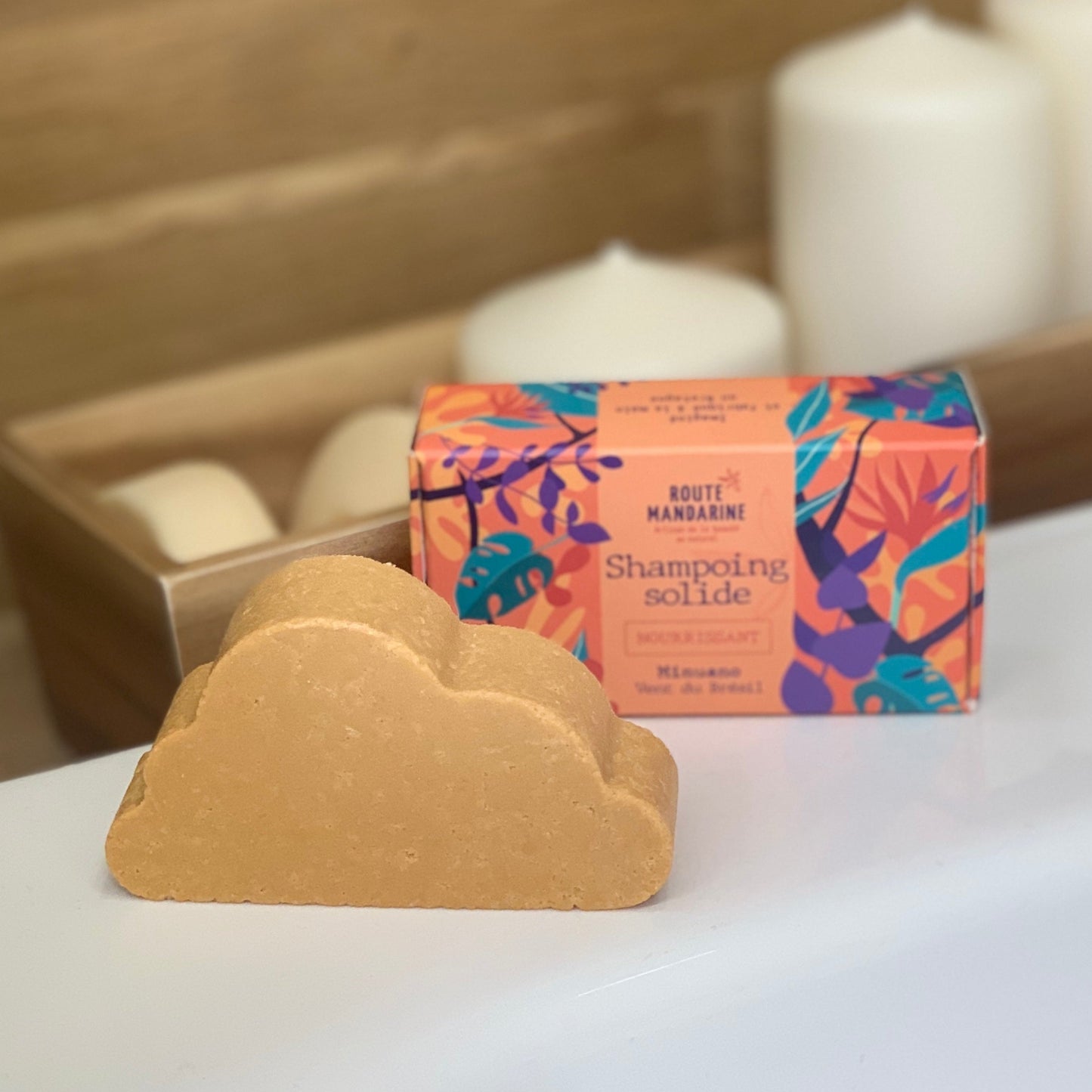Shampoing solide Minuano Route mandarine