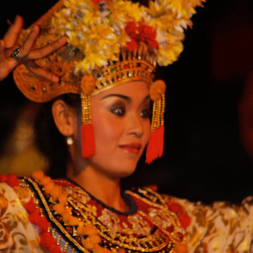 danseuse balinaise route mandarine