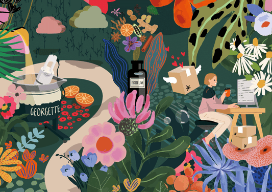 Georgette la cuve en inox, Soizic et les premiers shampoings solides Route Mandarine — chapitre 3 des 15 ans de la savonnerie"