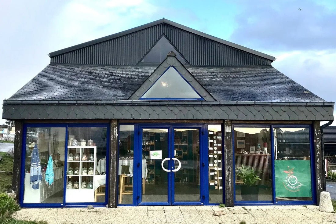 atelier route mandarine, façade route du crapaud port de lanildut