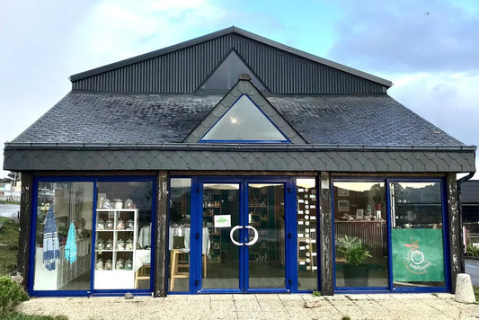 atelier route mandarine, façade route du crapaud port de lanildut