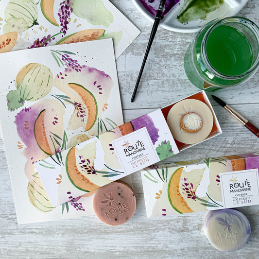 Coffret AQUARELLE "On dirait le Sud"