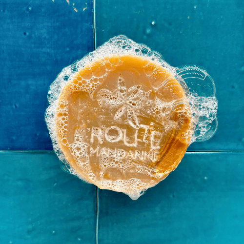 savon surgras retour de plage qui mousse généreusement