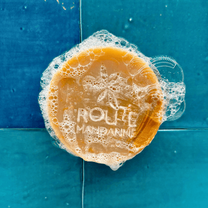 savon surgras retour de plage qui mousse généreusement