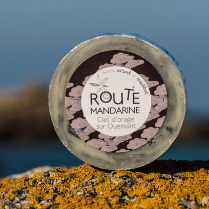 Savon Ciel d'orage sur Ouessant Route mandarine