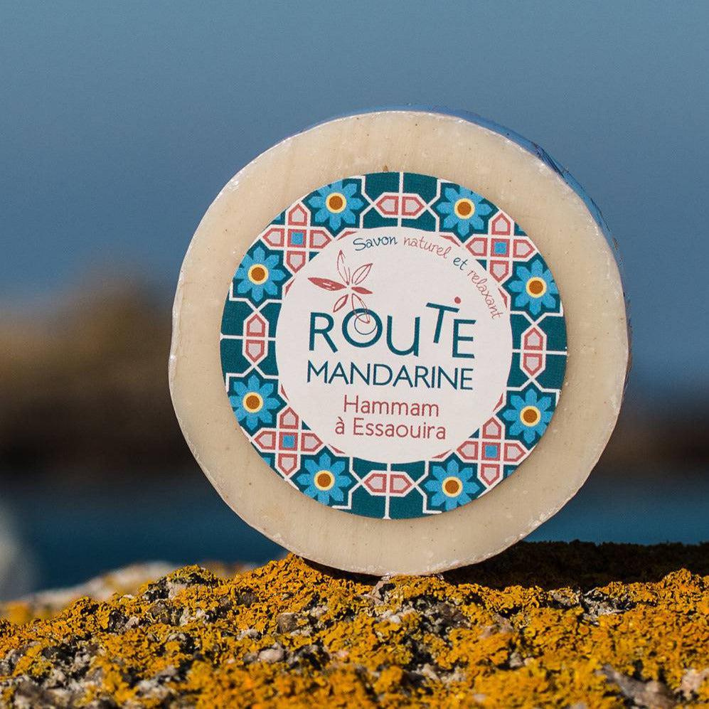 Savon Hammam à Essaouira Route mandarine